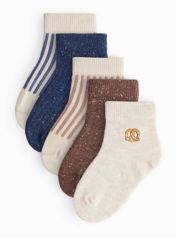 Pretzel Socks 5 Pack 1-6 months
